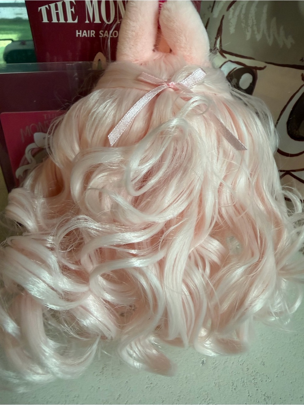 ‘Velvet Moon’ Pop Mart The Monsters Hair Salon Series Plush Pendant - Picture 3 of 7